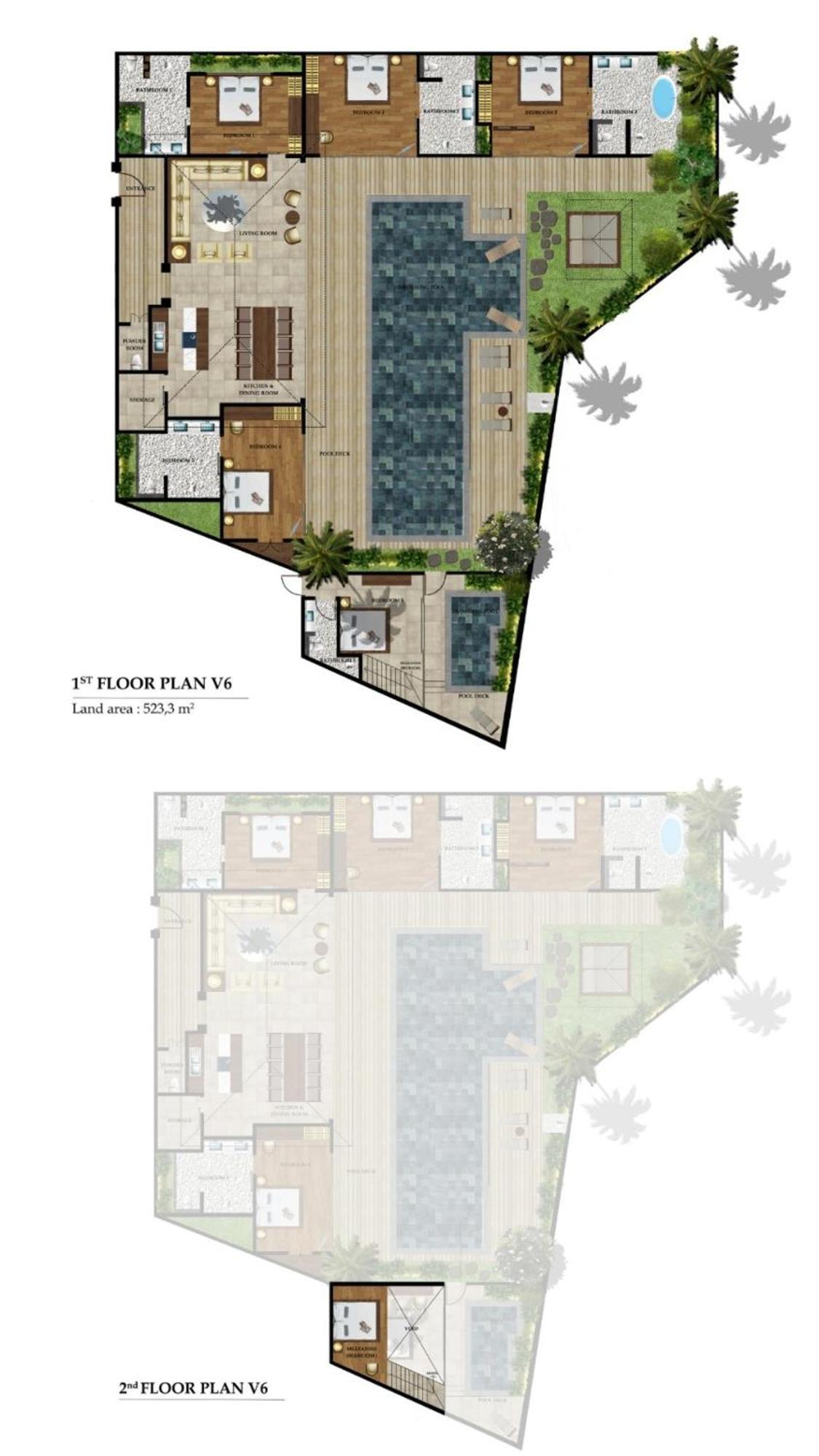 Villa Dreamy 5br Haven, 200m To Berawa's Blissful *
